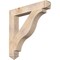 Ekena Millwork Funston Arts & Crafts Smooth Bracket, Douglas Fir, 5 1/2"W x 40"D x 40"H BKT06X40X40FST03SDF - alternate 1
